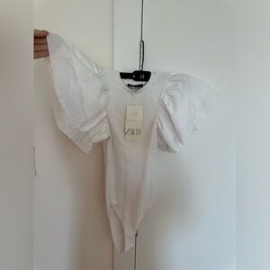 Zara bodysuit white